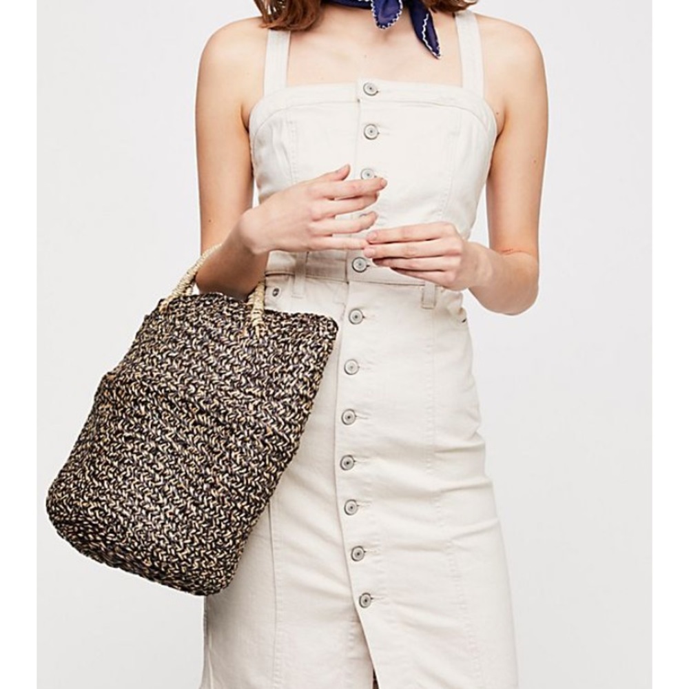 ISO Free People Button Front Denim Jumper
